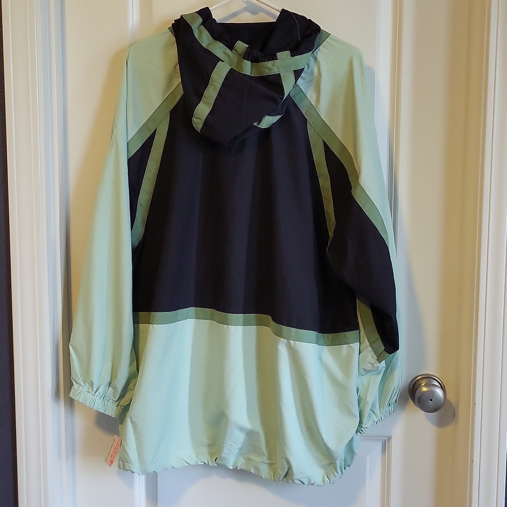 Free People Like The Wind Anorak In Cactus Green S NWT - Picture 14 of 14